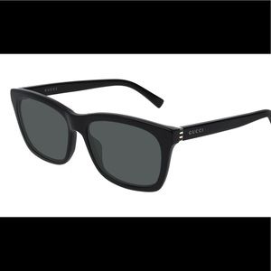GUCCI GG049S 002 Rectangular Sunglasses